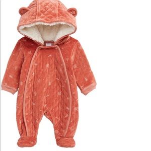 Nordstrom baby print Bunting - NWT, 6M